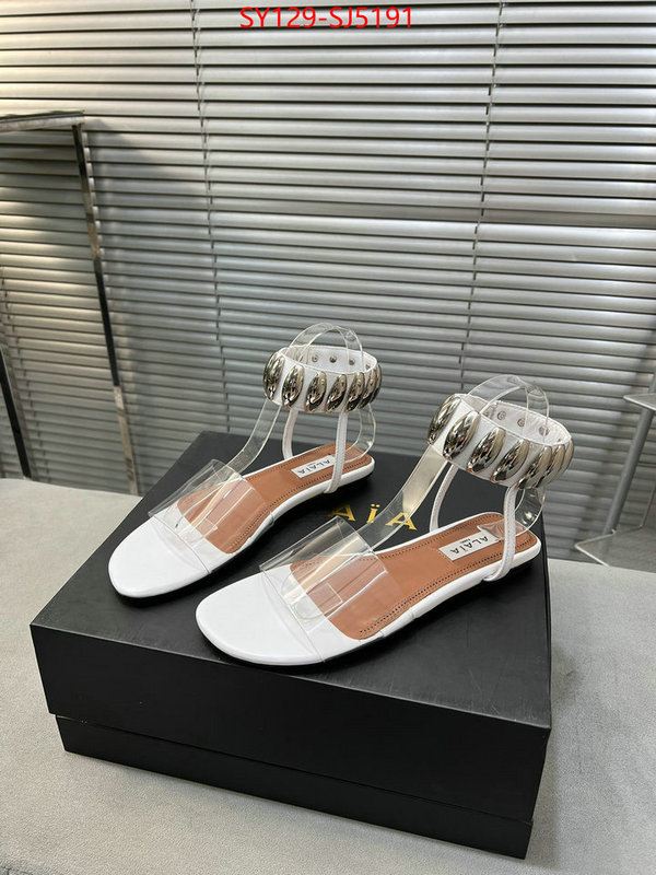 Women Shoes-ALAIA aaaaa+ replica designer ID: SJ5191 $: 129USD