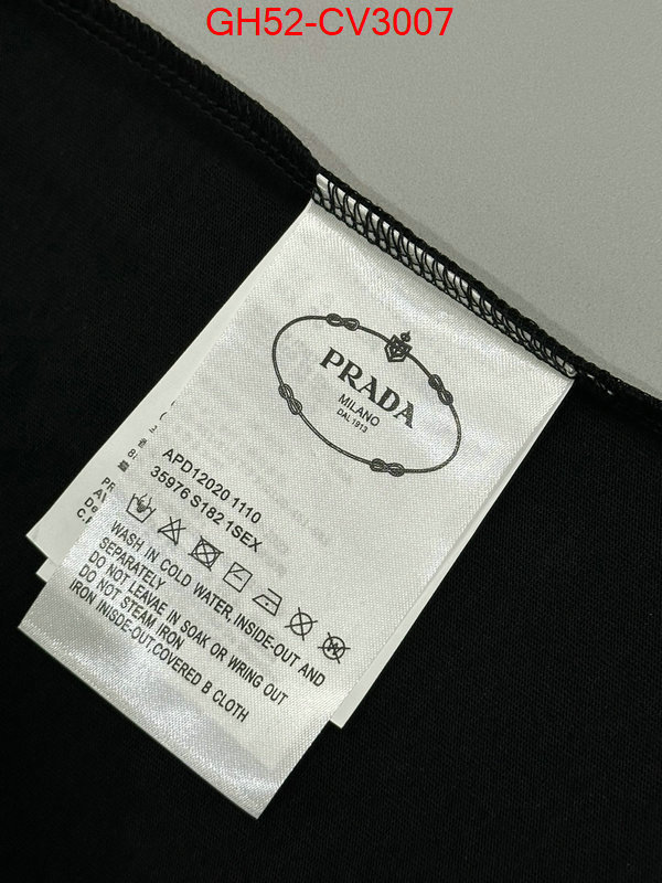 Clothing-Prada sell high quality ID: CV3007 $: 52USD