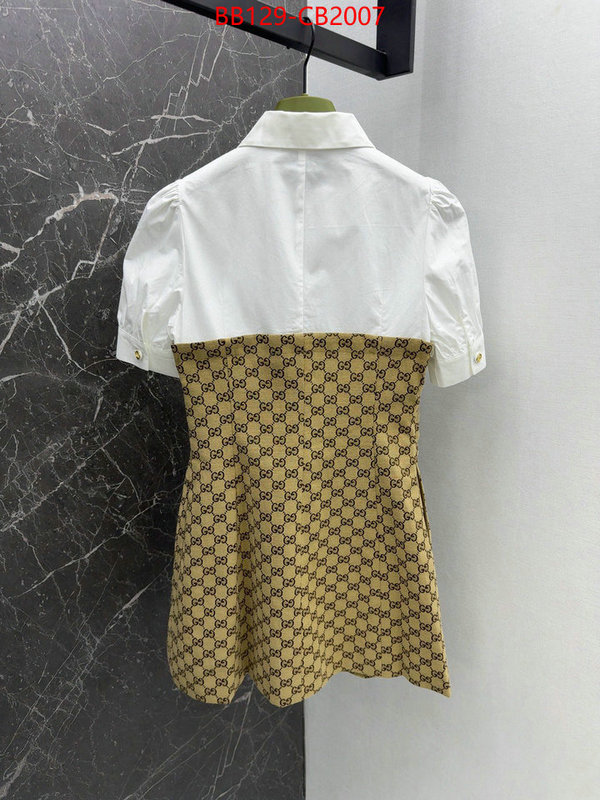 Clothing-Gucci buy 1:1 ID: CB2007 $: 129USD