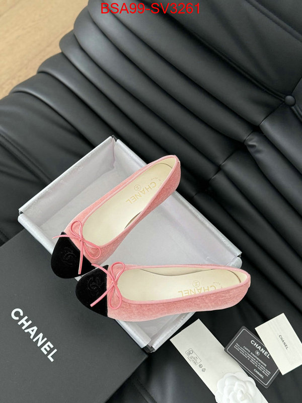 Women Shoes-Chanel copy aaaaa ID: SV3261 $: 99USD