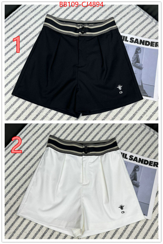 Clothing-Dior best wholesale replica ID: CJ4894 $: 109USD