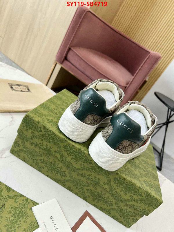 Men Shoes-Gucci 2024 aaaaa replica customize ID: SB4719 $: 119USD