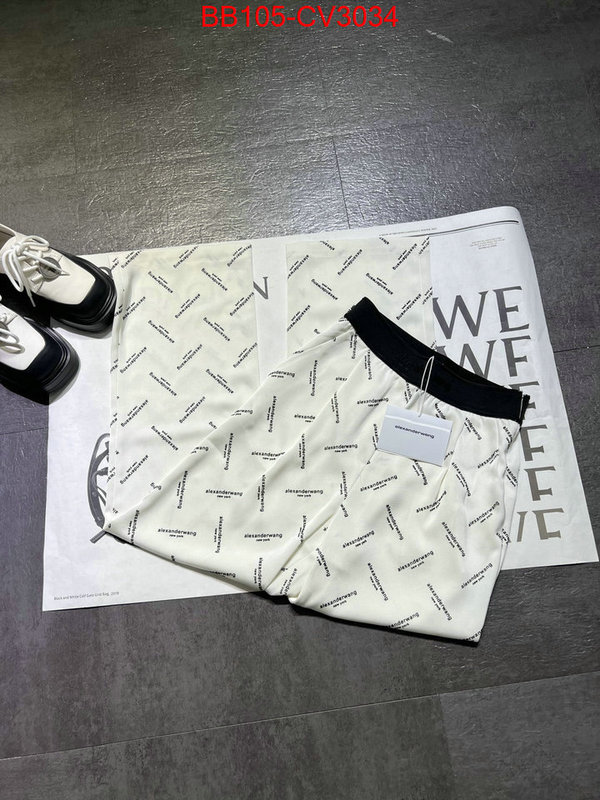 Clothing-Alexander Wang replica designer ID: CV3034 $: 105USD