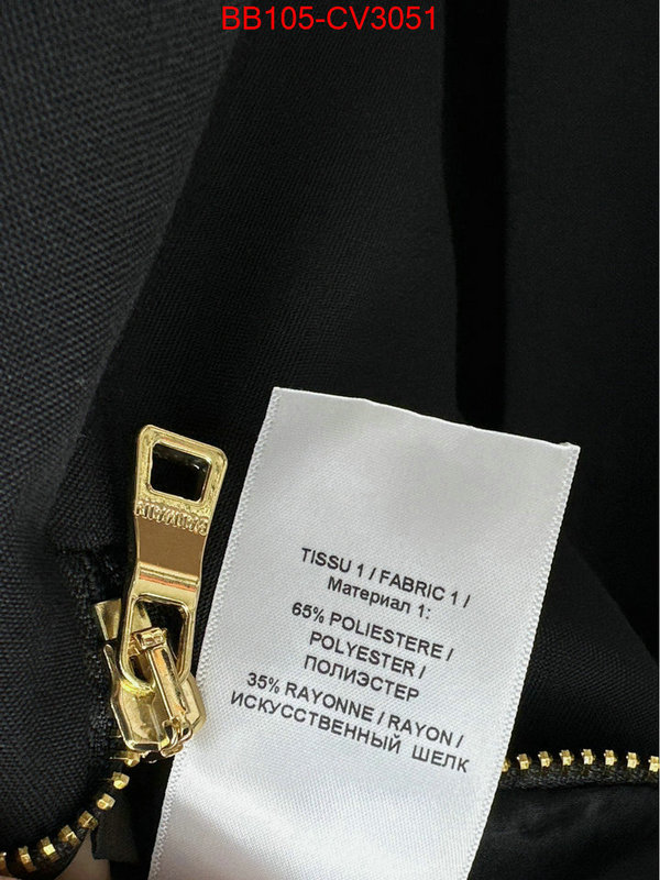 Clothing-Balmain fake designer ID: CV3051 $: 105USD