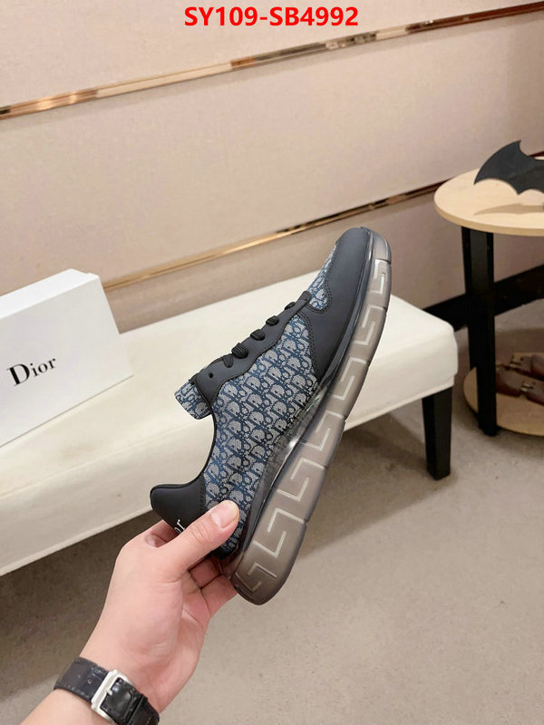 Men shoes-Dior we provide top cheap aaaaa ID: SB4992 $: 109USD