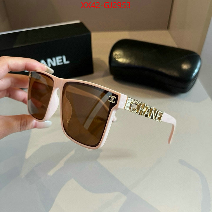 Glasses-Chanel where can you buy replica ID: GJ2953 $: 42USD