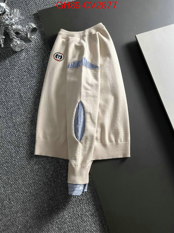 Clothing-Gucci buy luxury 2024 ID: CV2877 $: 89USD