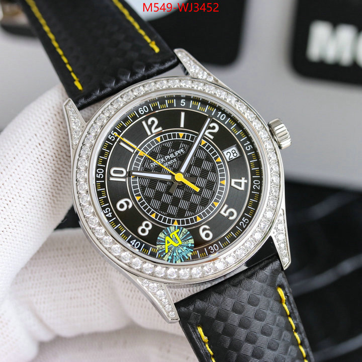 Watch(TOP)-Patek Philippe 7 star quality designer replica ID: WJ3452 $: 549USD