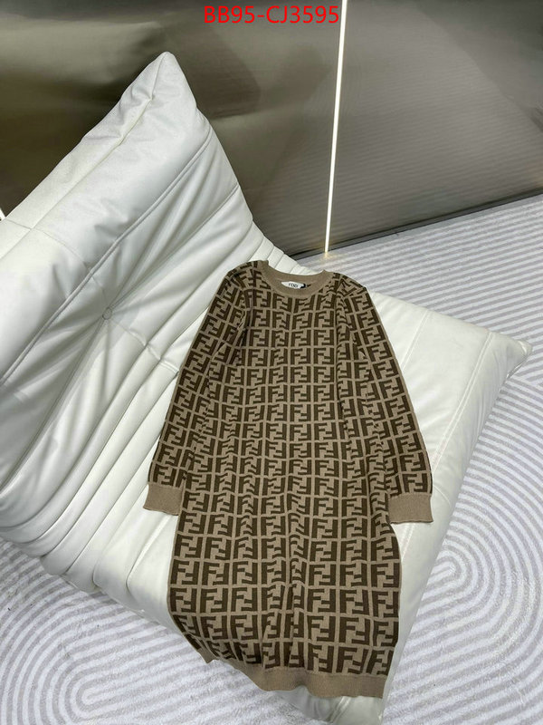 Clothing-Fendi copy ID: CJ3595 $: 95USD