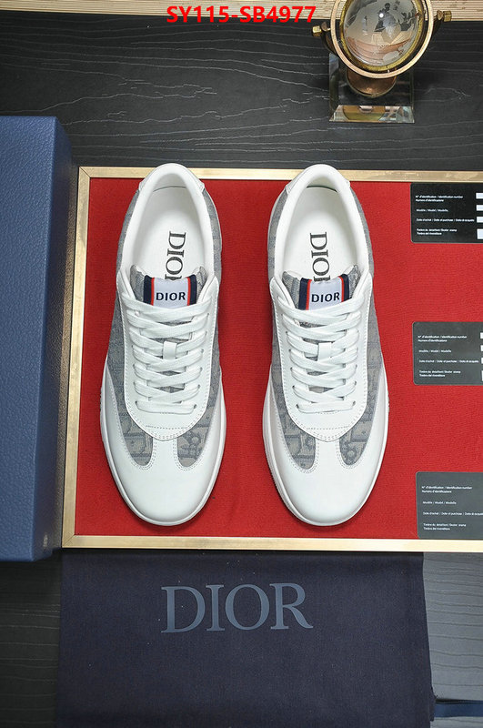 Men shoes-Dior at cheap price ID: SB4977 $: 115USD