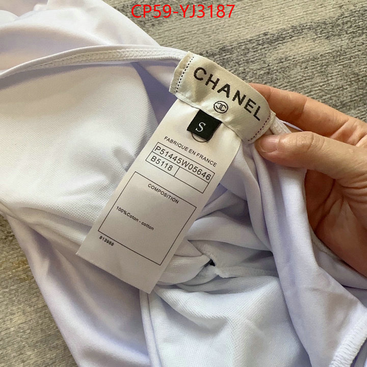 Swimsuit-Chanel 1:1 replica wholesale ID: YJ3187 $: 59USD