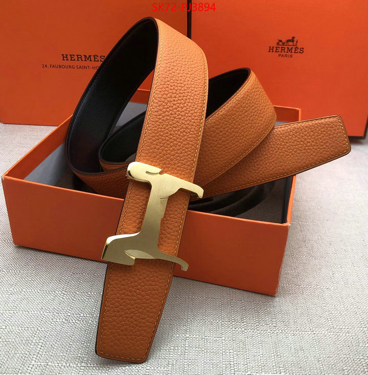 Belts-Hermes top quality fake ID: PJ3894 $: 72USD