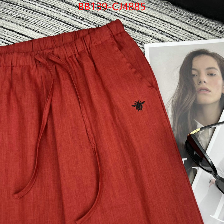 Clothing-Dior fashion replica ID: CJ4885 $: 139USD