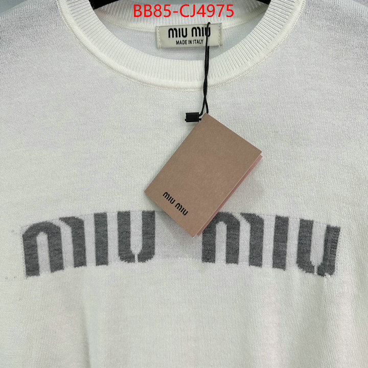 Clothing-MIU MIU buy best quality replica ID: CJ4975 $: 85USD