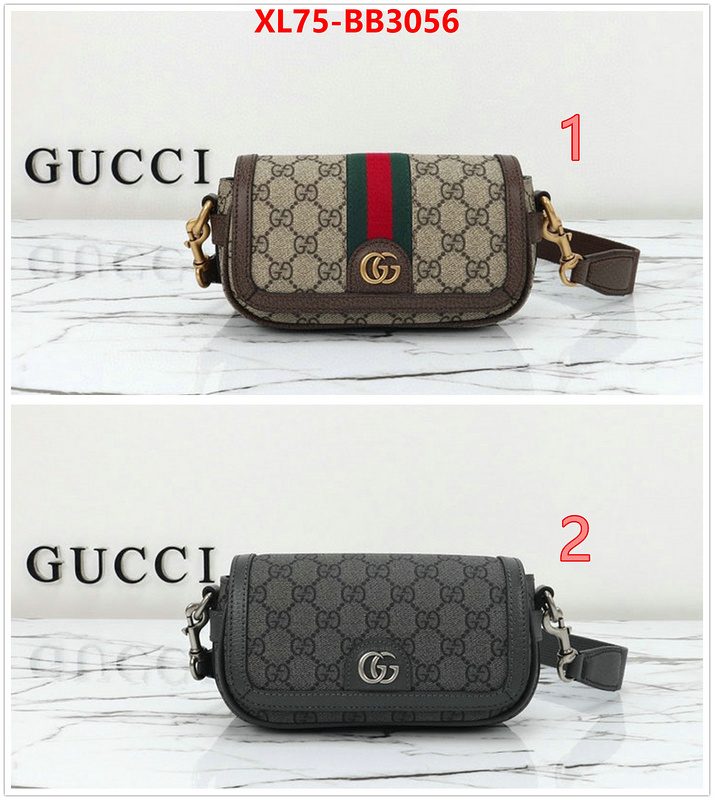 Gucci Bags(4A)-Crossbody- top designer replica ID: BB3056 $: 75USD,