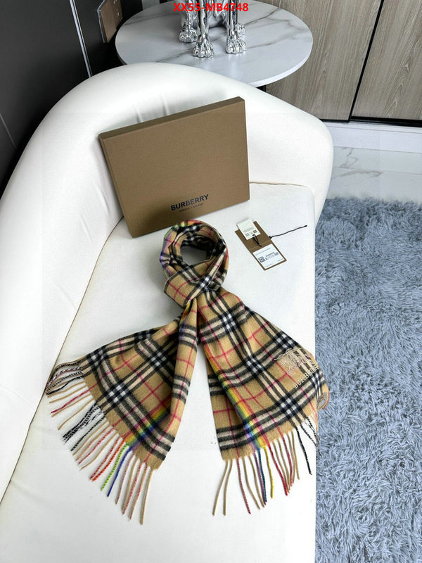 Scarf-Burberry high quality customize ID: MB4748 $: 55USD