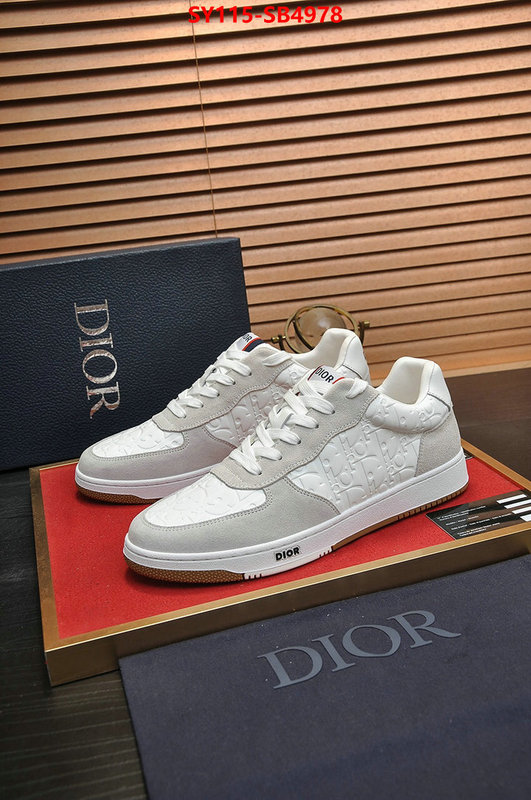 Men shoes-Dior is it illegal to buy dupe ID: SB4978 $: 115USD