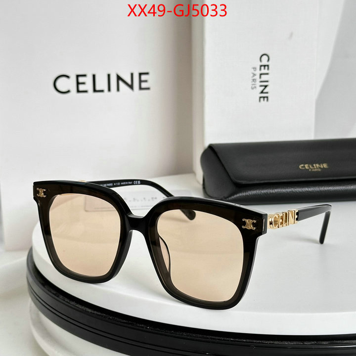 Glasses-CELINE top brands like ID: GJ5033 $: 49USD