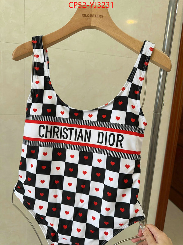 Swimsuit-Dior hot sale ID: YJ3231 $: 52USD