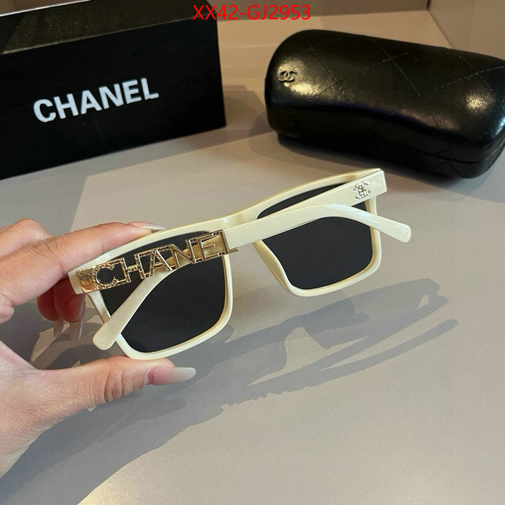 Glasses-Chanel where can you buy replica ID: GJ2953 $: 42USD