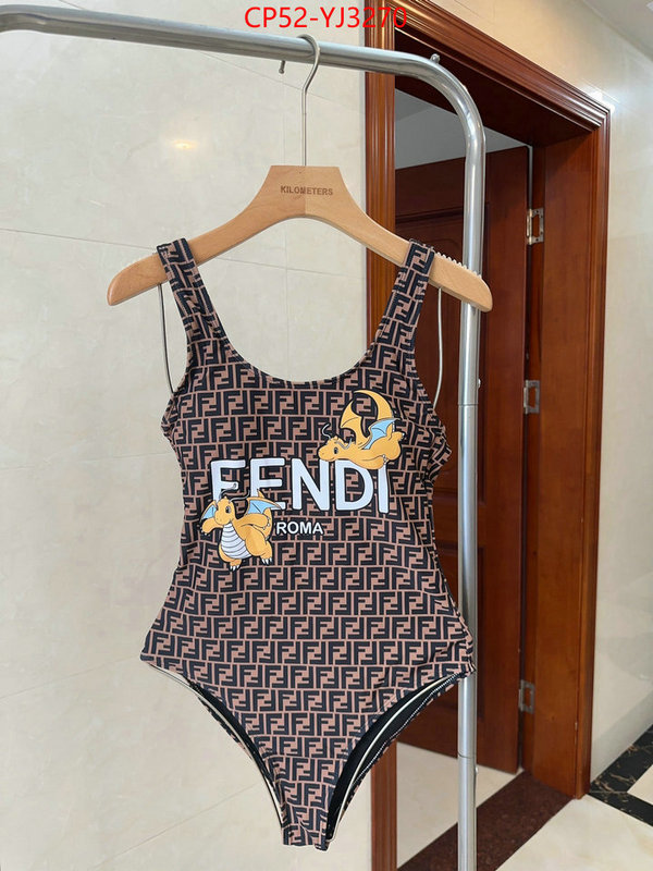 Swimsuit-Fendi buy best quality replica ID: YJ3270 $: 52USD