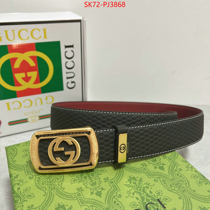 Belts-Gucci replica 1:1 high quality ID: PJ3868 $: 72USD