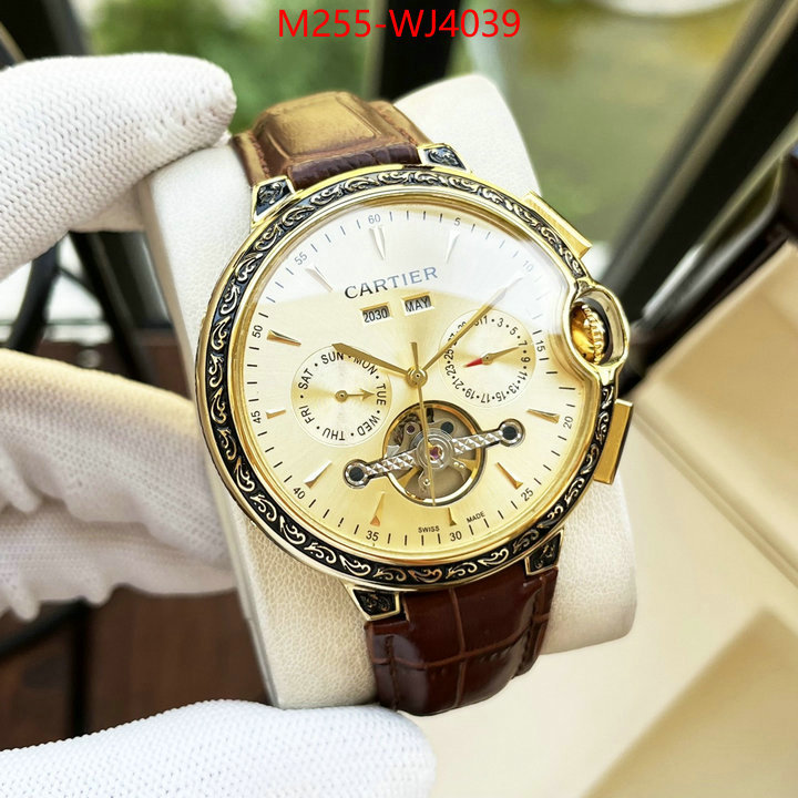 Watch(TOP)-Cartier top brands like ID: WJ4039 $: 255USD