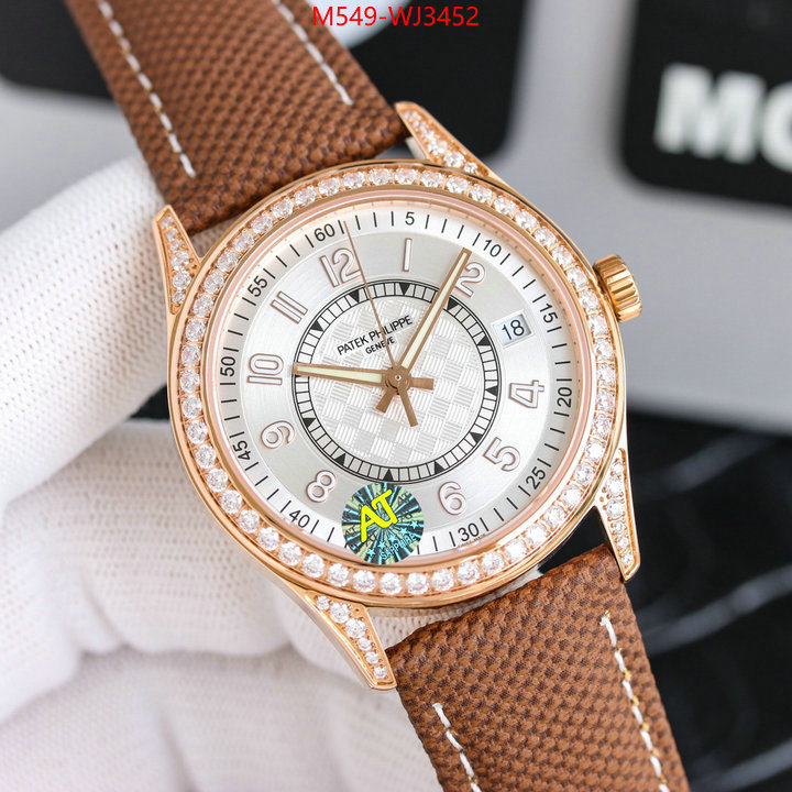 Watch(TOP)-Patek Philippe 7 star quality designer replica ID: WJ3452 $: 549USD
