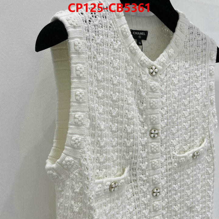 Clothing-Chanel luxury 7 star replica ID: CB5361 $: 125USD