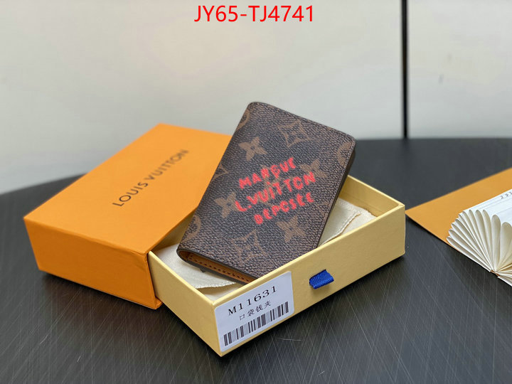 LV Bags(TOP)-Wallet where to buy ID: TJ4741 $: 65USD,