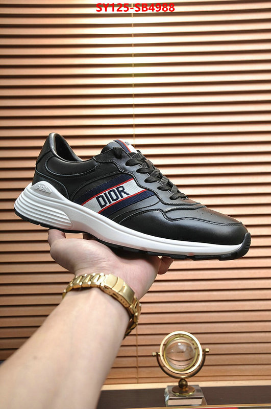 Men shoes-Dior 2024 perfect replica designer ID: SB4988 $: 125USD