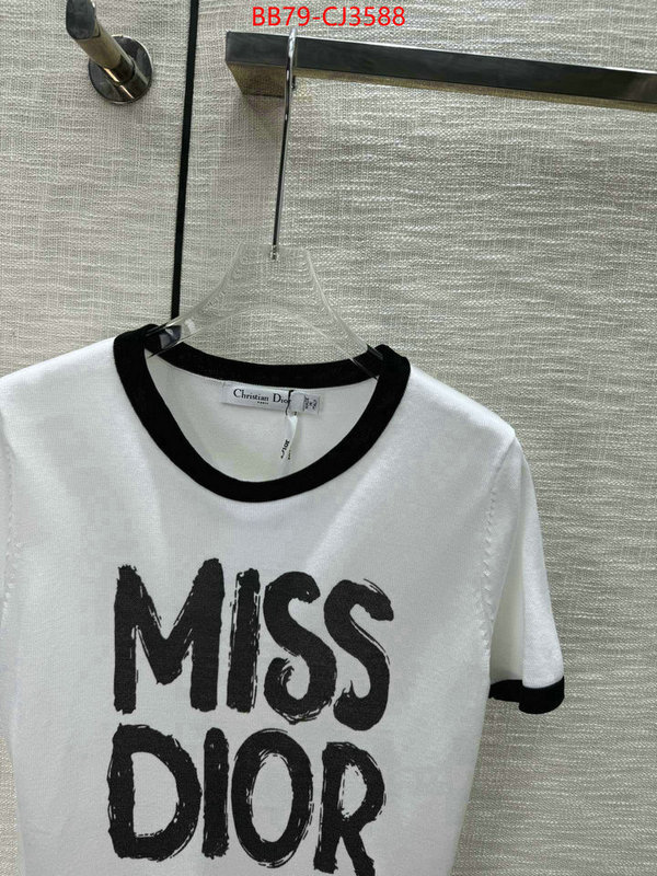 Clothing-Dior best designer replica ID: CJ3588 $: 79USD