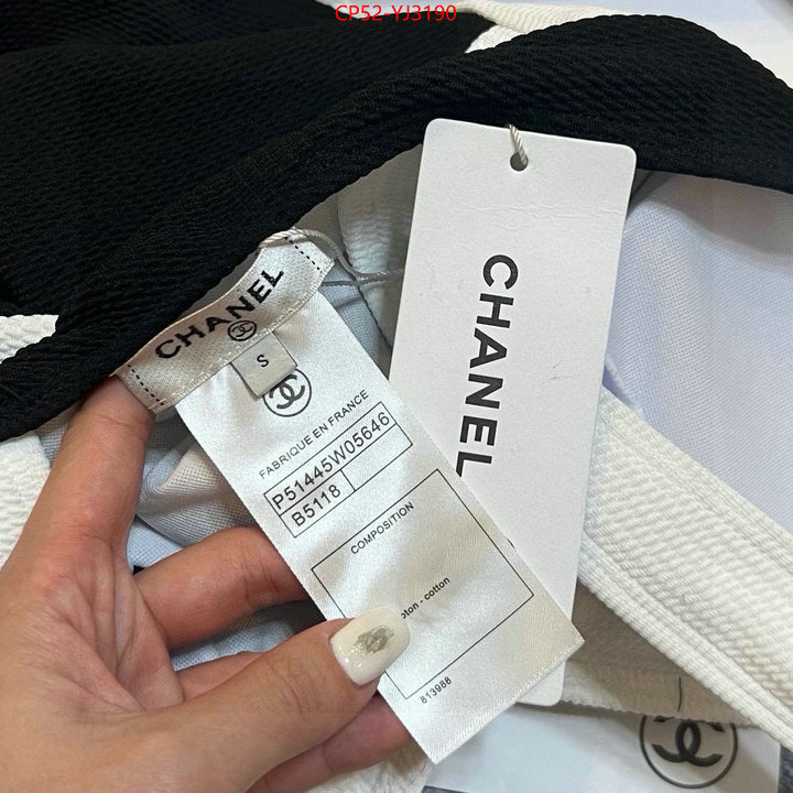 Swimsuit-Chanel designer ID: YJ3190 $: 52USD