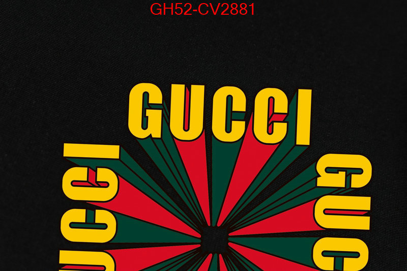 Clothing-Gucci the top ultimate knockoff ID: CV2881 $: 52USD