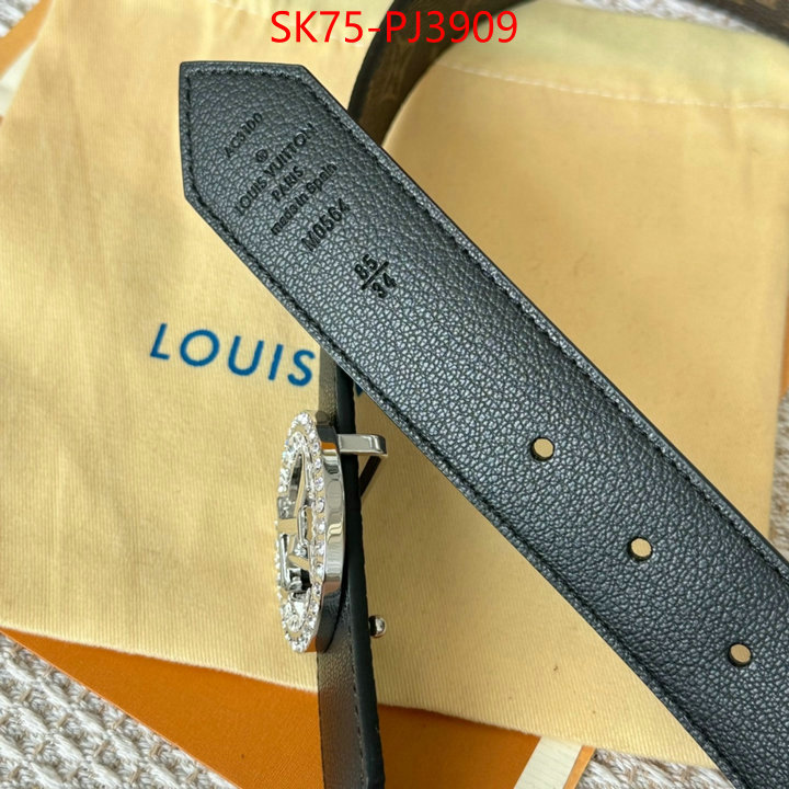 Belts-LV designer wholesale replica ID: PJ3909 $: 75USD