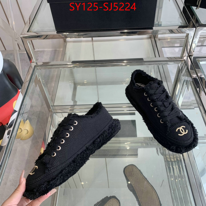 Women Shoes-Chanel best replica 1:1 ID: SJ5224 $: 125USD