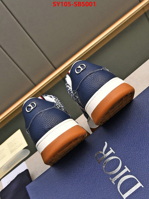 Men shoes-Dior what 1:1 replica ID: SB5001 $: 105USD