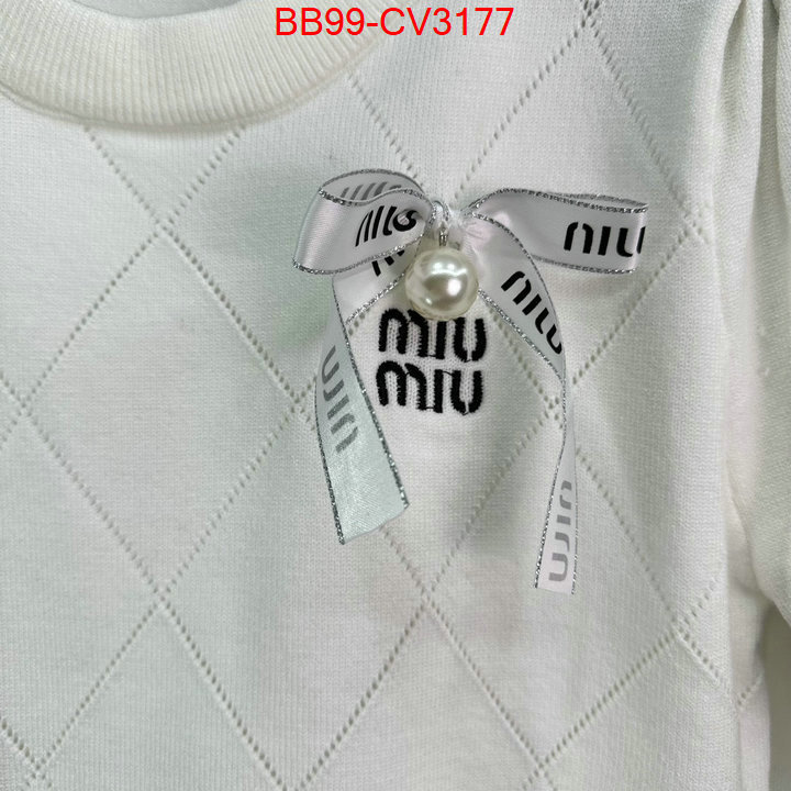Clothing-MIU MIU where can i buy the best 1:1 original ID: CV3177 $: 99USD