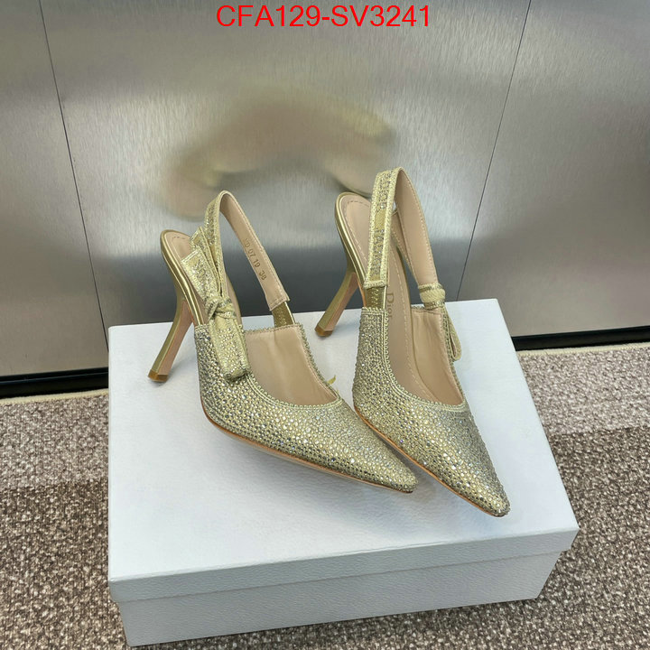 Women Shoes-Dior shop cheap high quality 1:1 replica ID: SV3241 $: 129USD