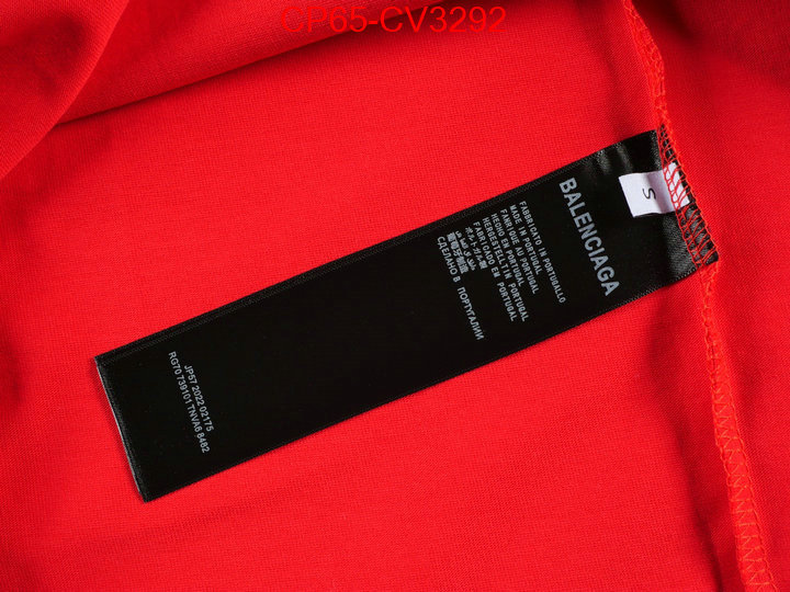 Clothing-Balenciaga 1:1 replica ID: CV3292 $: 65USD