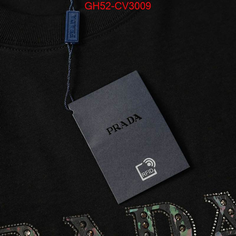 Clothing-Prada buy ID: CV3009 $: 52USD