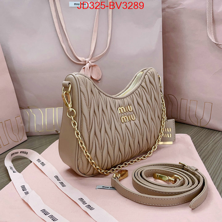 Miu Miu Bags(TOP)-Crossbody- best website for replica ID: BV3289 $: 325USD,