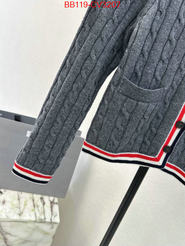 Clothing-Thom Browne buy best high-quality ID: CV3207 $: 119USD