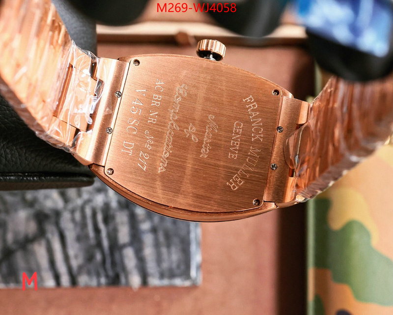 Watch(TOP)-Franck Muller high quality aaaaa replica ID: WJ4058 $: 269USD