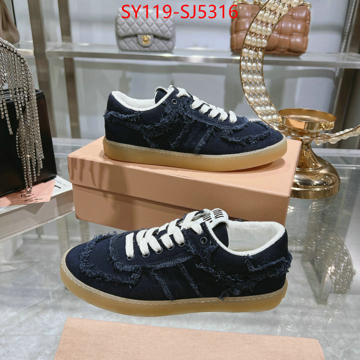 Women Shoes-Miu Miu best wholesale replica ID: SJ5316 $: 119USD