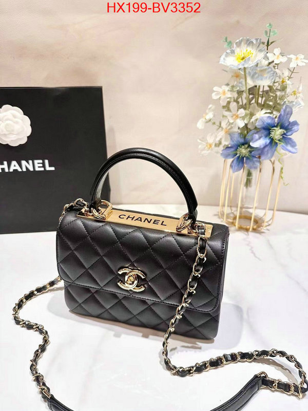 Chanel Bags(TOP)-Crossbody- high quality 1:1 replica ID: BV3352 $: 199USD,