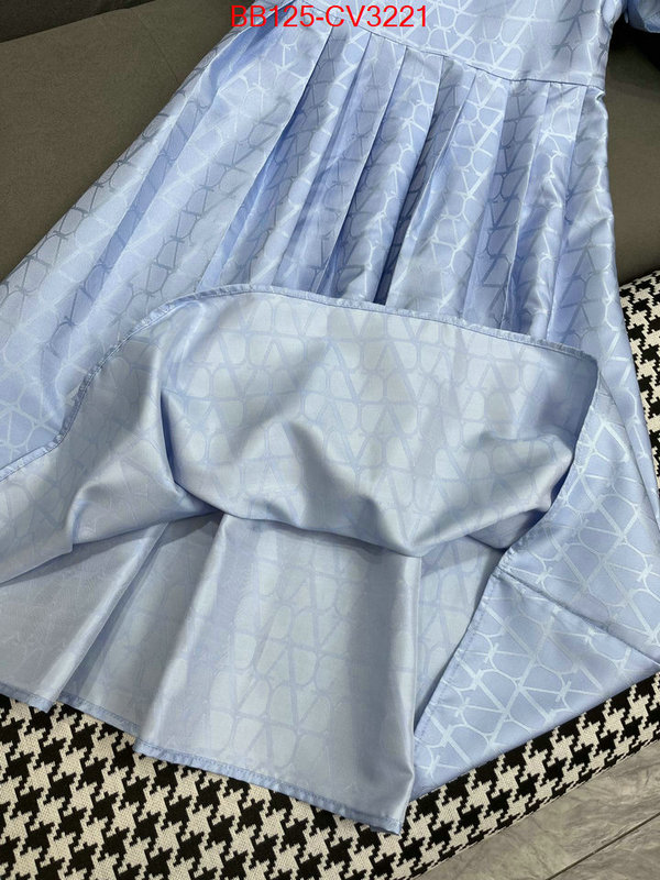 Clothing-Valentino what best designer replicas ID: CV3221 $: 125USD