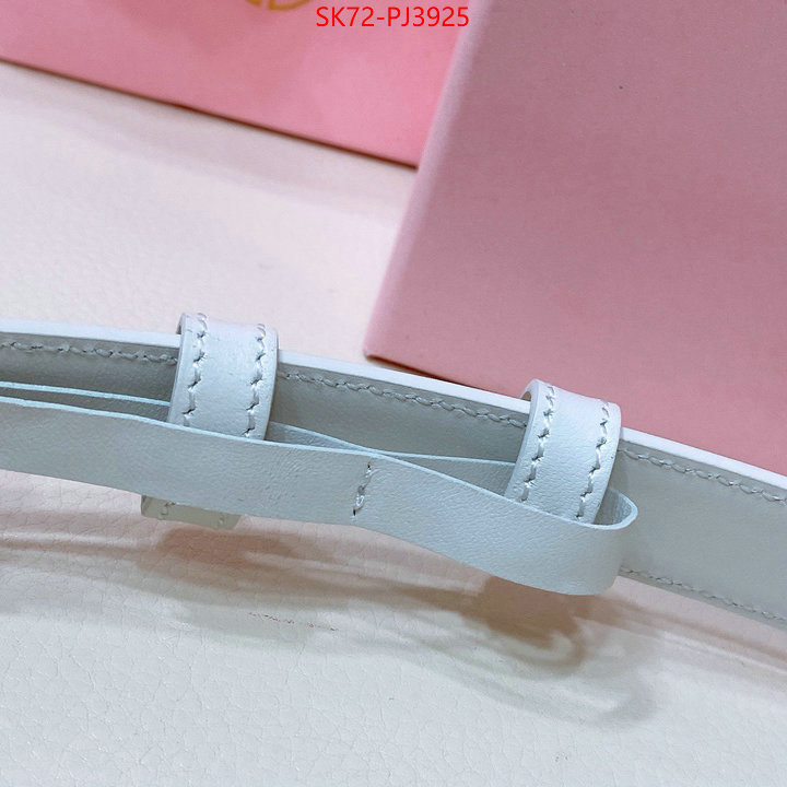 Belts-MIU MIU cheap wholesale ID: PJ3925 $: 72USD