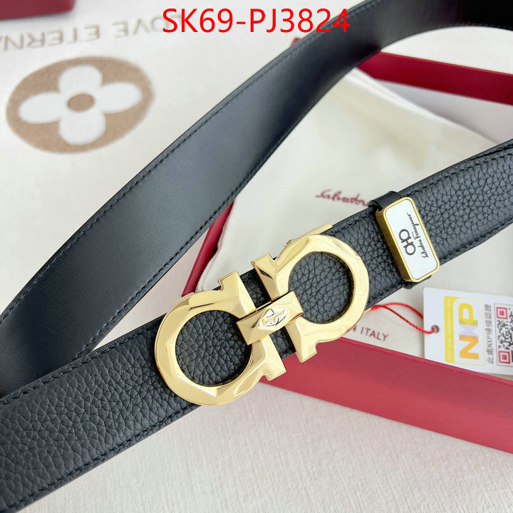 Belts-Ferragamo top fake designer ID: PJ3824 $: 69USD