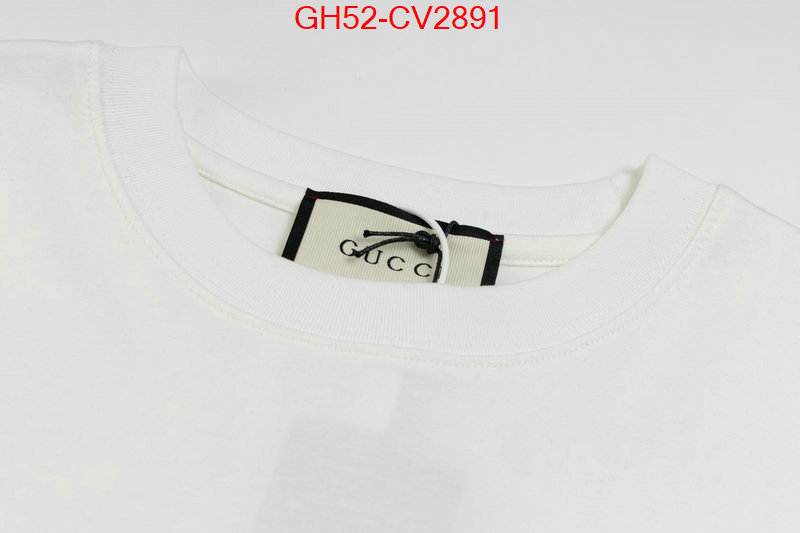 Clothing-Gucci replica designer ID: CV2891 $: 52USD